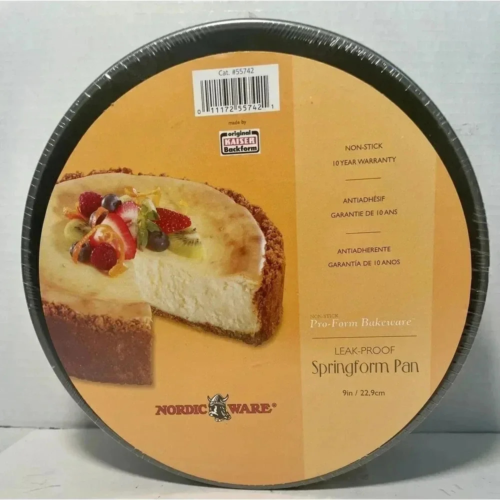 Nordic Ware Springform Pan, 10 Cup, 9 Inch